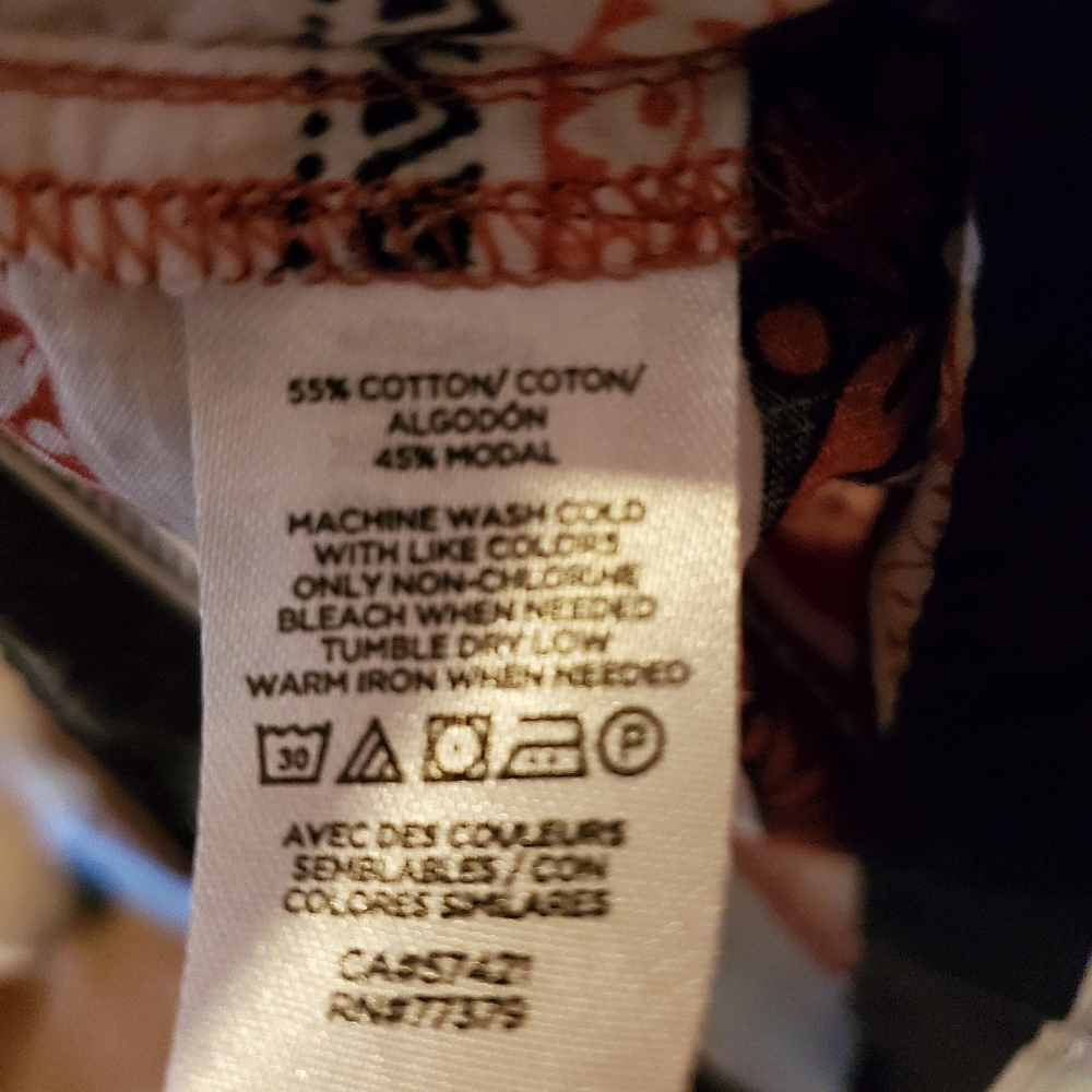 Ann Taylor Factory Paisley Flounce Sleeve Top - Picture 7 of 7